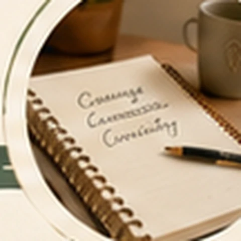 A notebook representing memories and personal stories